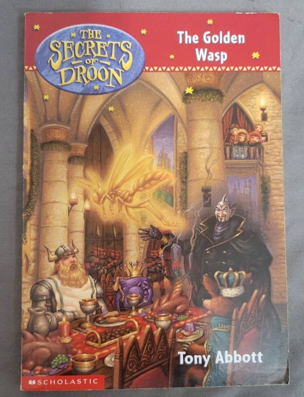 The Secrets of Droon The Golden Wasp Tony Abbott Book Paperback